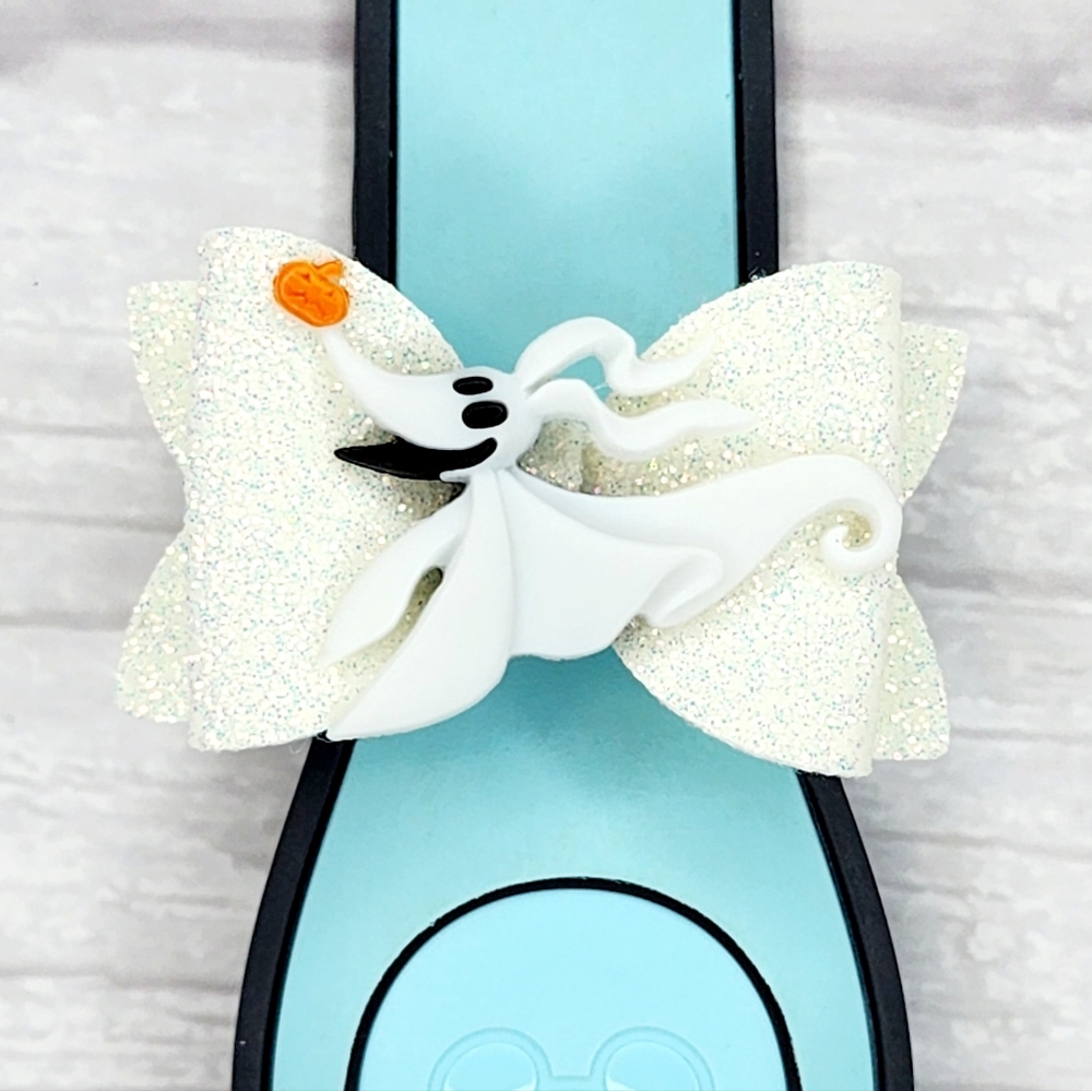 Nightmare Before Christmas Zero Glow in the Dark Band Bow